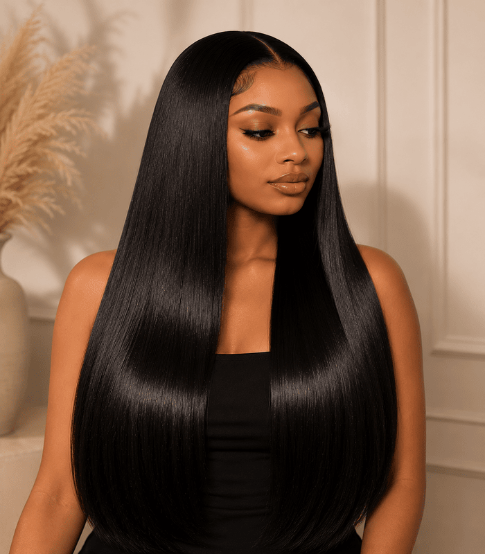 Silk straight bundles