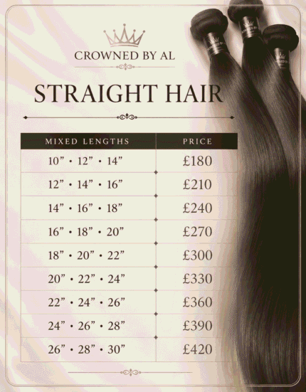 straight hair